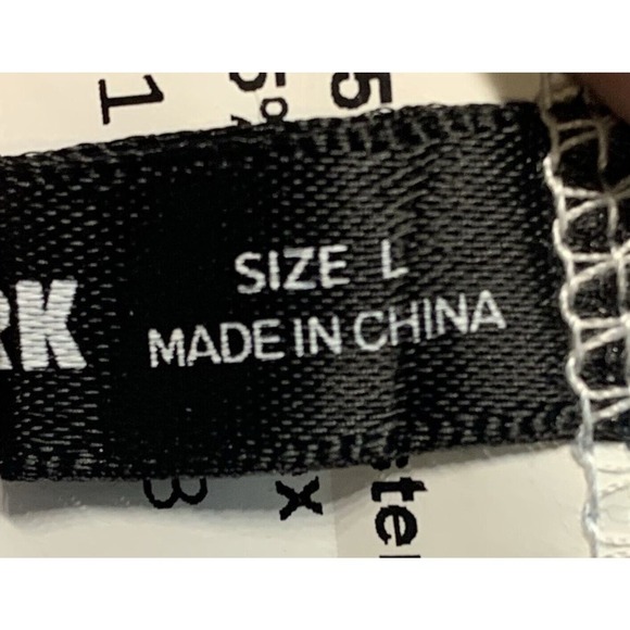 New Strapless Dress Women Sexy Off Shoulder Beach Sz L Blue Summer Vacation - Picture 5 of 7